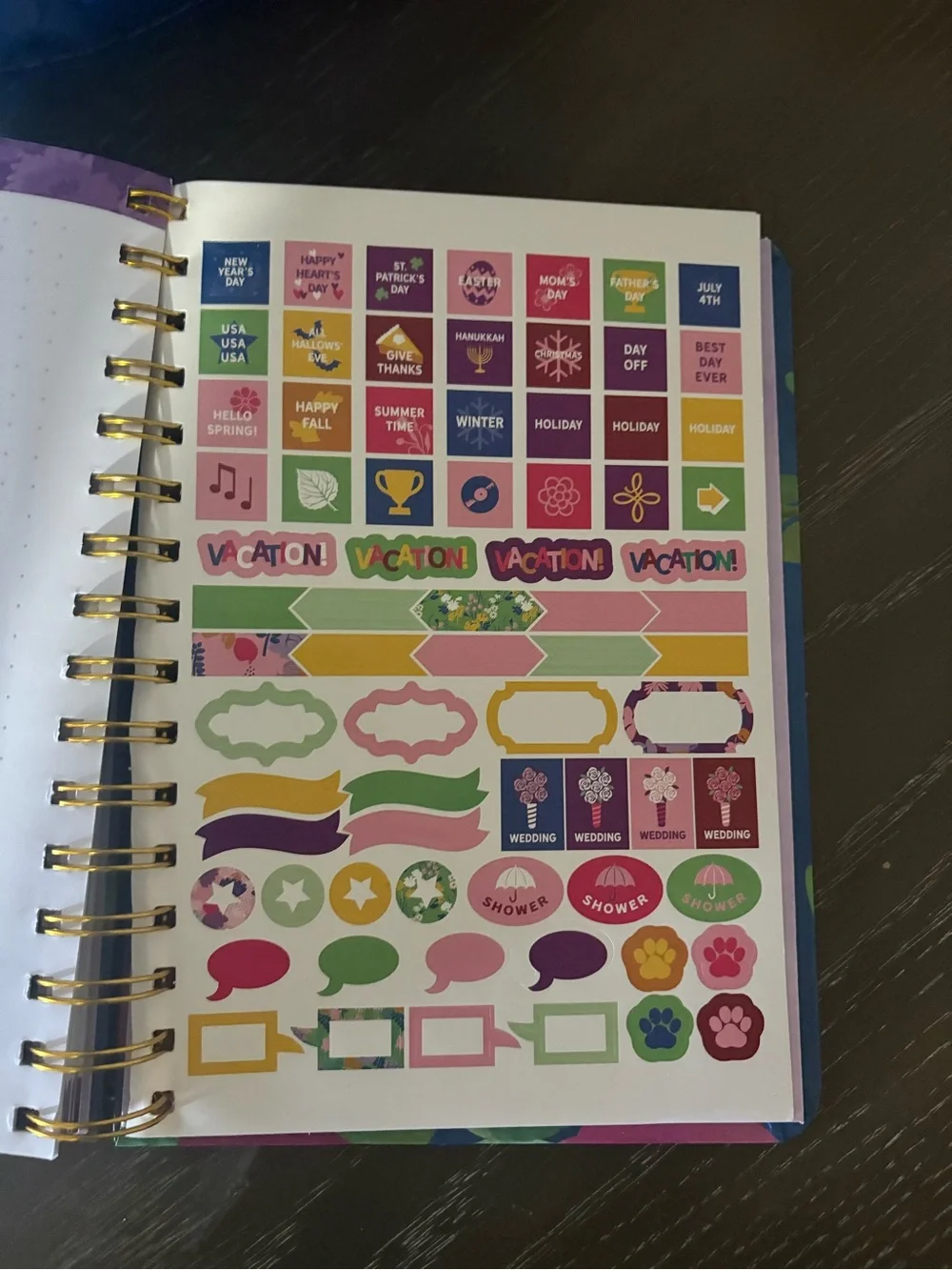 Highmarks Creative Planner - Navy Floral 